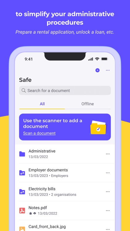 Digiposte: secure storage screenshot-3