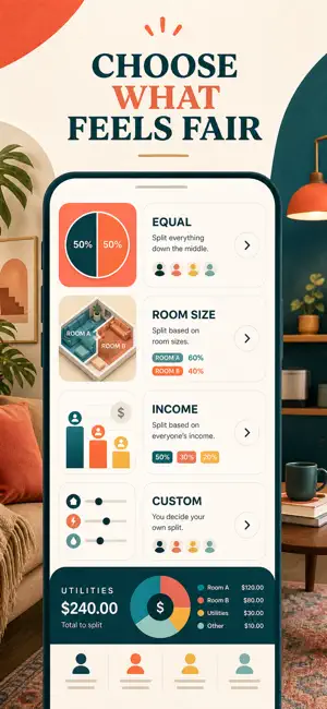 Split Rent: Roommate Bills screenshot 2