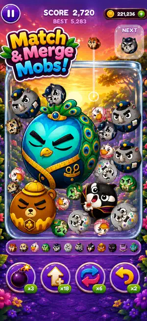Merge Mob: Collect & Breed screenshot 1