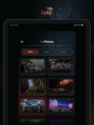 BATIC iPad screenshot