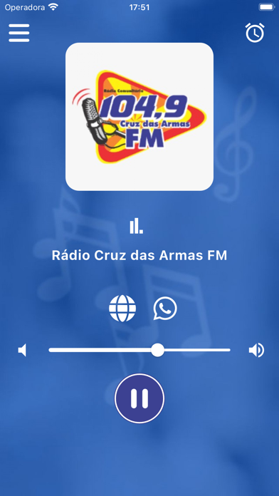 Rádio Cruz das Armas FM Screenshot