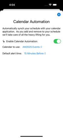 AAD Meetings screenshot