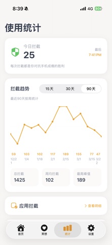 Zenkey-冥想数字戒断神器 screenshot