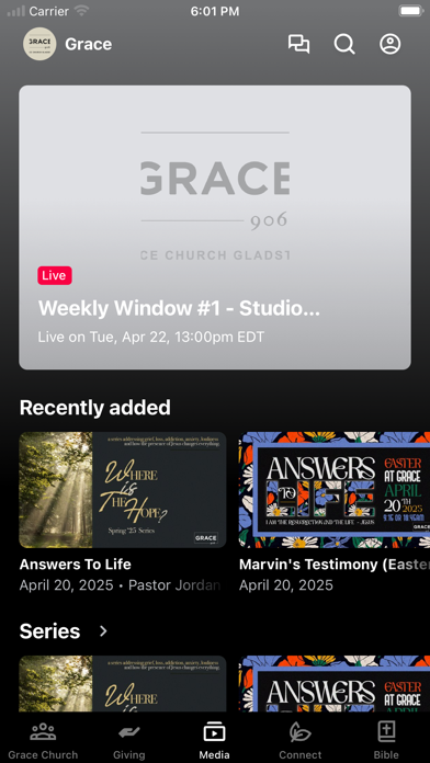 Grace Church Michigan Screenshot
