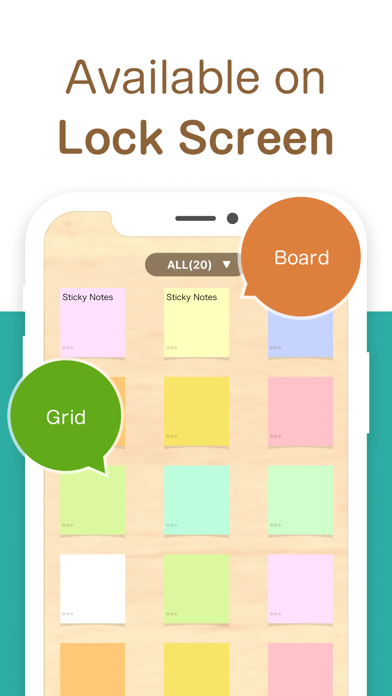 Sticky Notes with Widget Stibo Screenshot