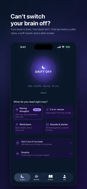 DriftOff: Better Sleep screenshot 1