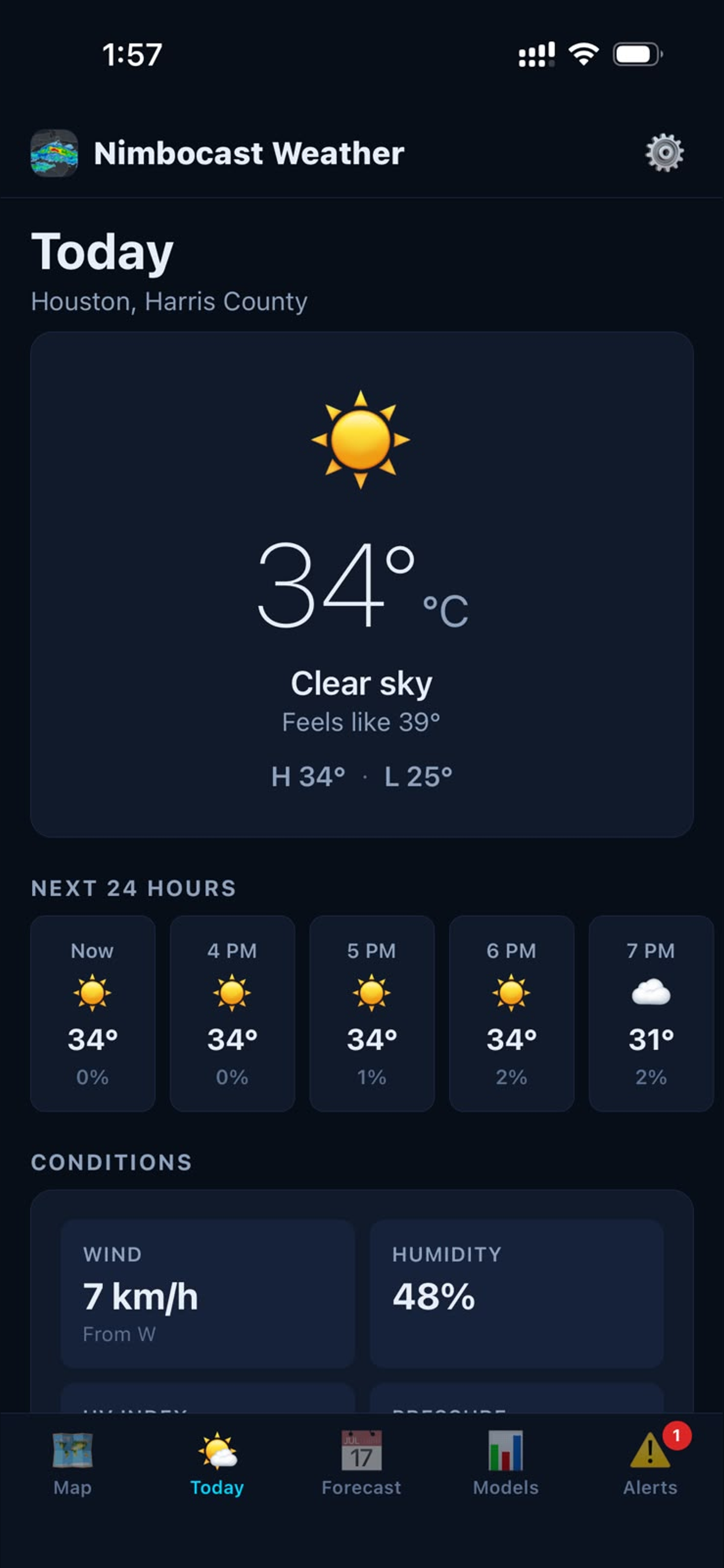 Nimbocast Weather radar screenshot 4