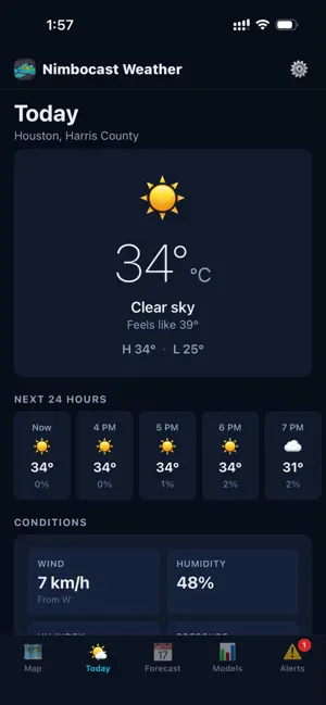 Nimbocast Weather radar screenshot 4