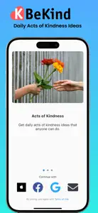 BeKind: Acts of Kindness Ideas screenshot #1 for iPhone