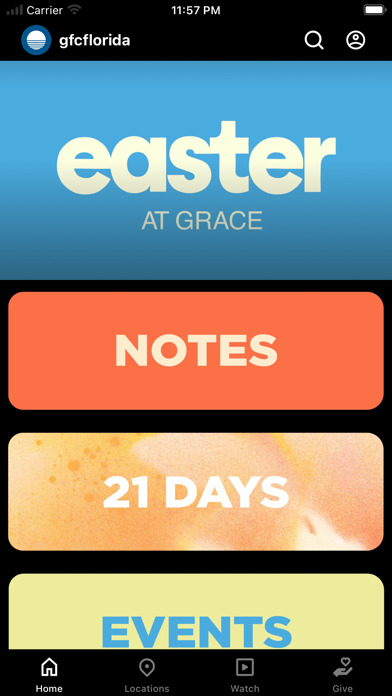 Grace Family Church - Florida Screenshot