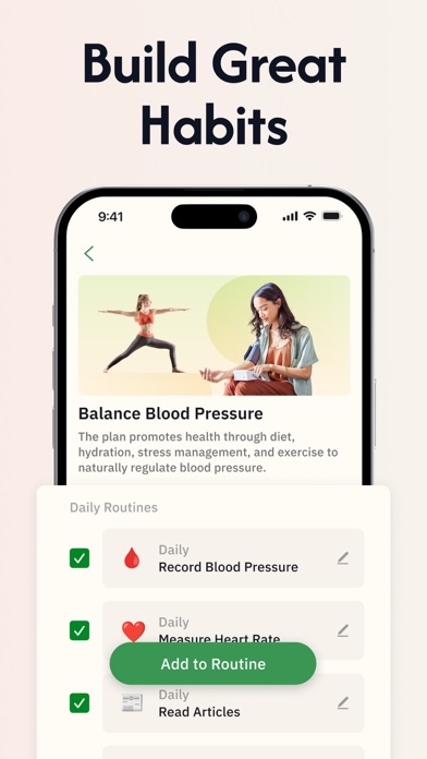 Daily Health - Healthy Routine Screenshot