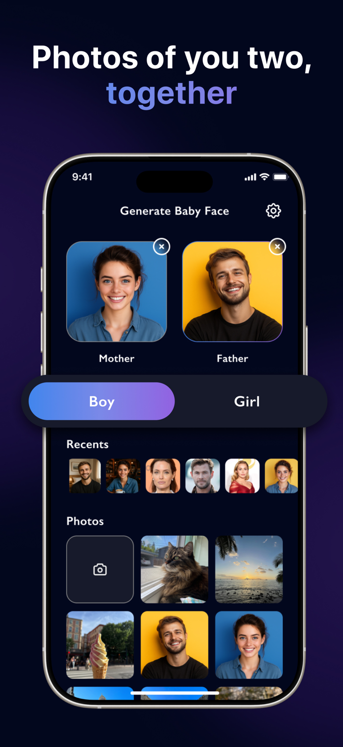 AI Baby Maker Future Face