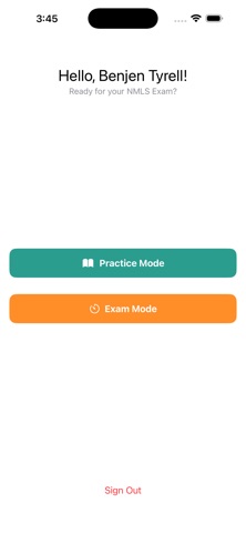 NMLS SAFE MLO Exam screenshot