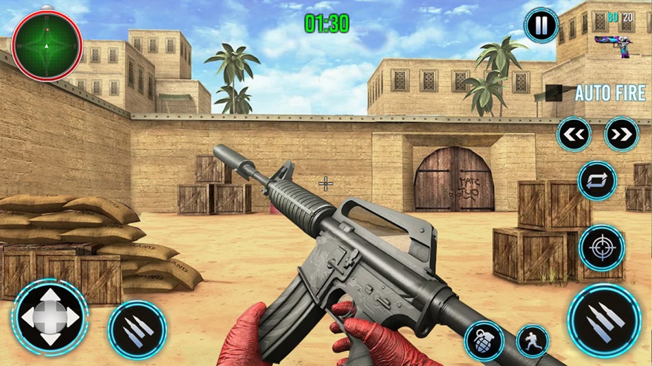 #2. FPS Commando: Offline Gun Game (iOS) 由: Wahab Ahmad