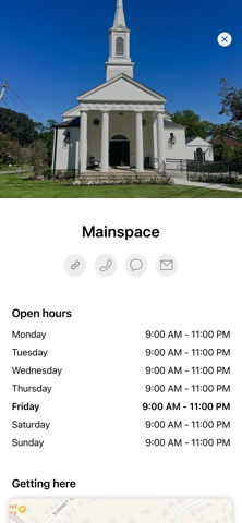 Mainspace screenshot