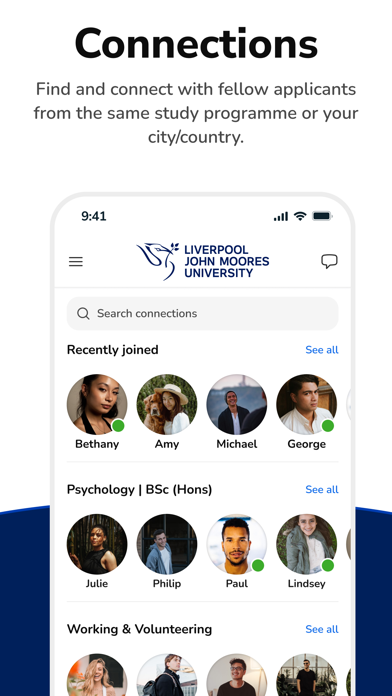 Screenshot #2 pour LJMU applicant CampusConnect