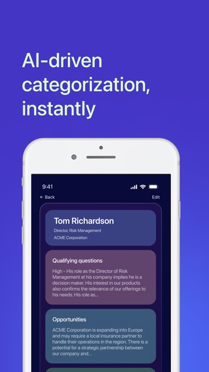 Leadbeam: Field Sales App