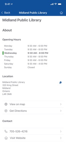 Simcoe County Libraries Screenshot 6 of 6