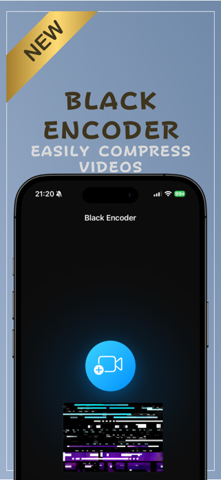 VideoCompressor: Black Encoder Screenshot 1 of 2