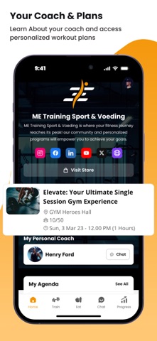 ME Training Sport & Voeding screenshot