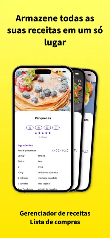 RecipeChef - Minhas Receitas screenshot 1 of 9