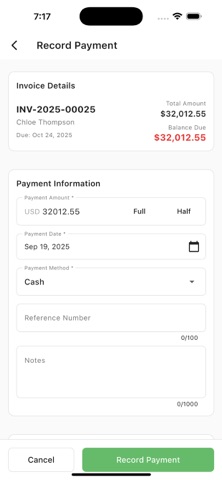 InvoiceFront - Invoice Maker Screenshot 6 of 10