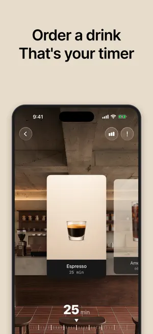 BrewFocus - Focus in a Cafe screenshot 2