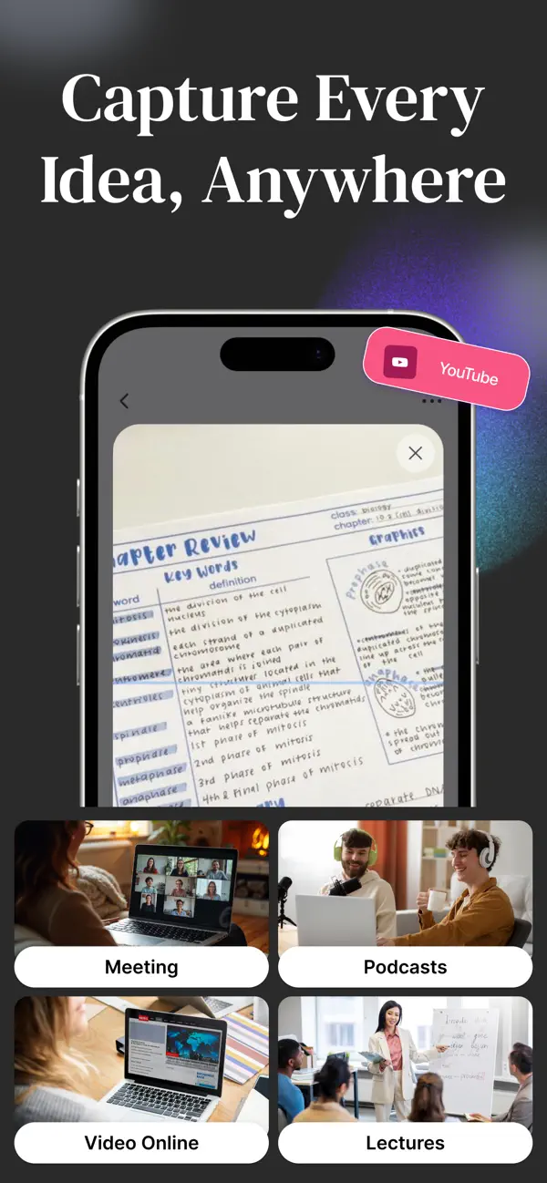 Screenshot #2 pour AI Note Taker By Bee Note