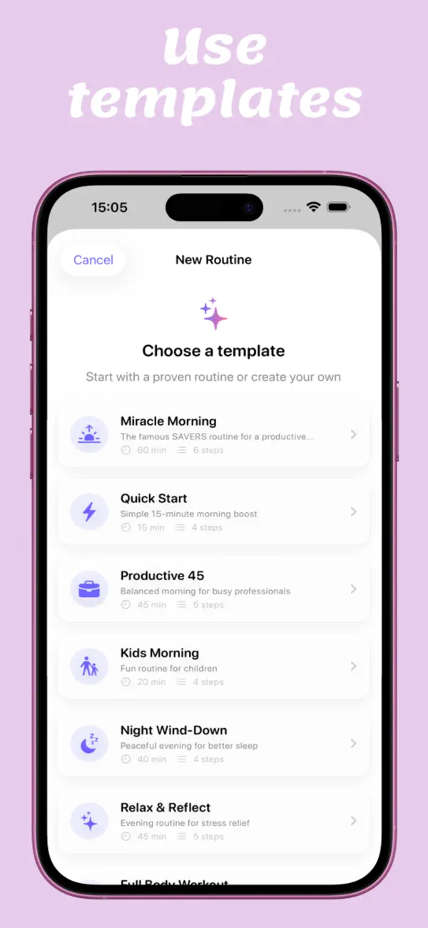 #3. Days: Daily Routine Planner (iOS) Podle: Igor Potemkin