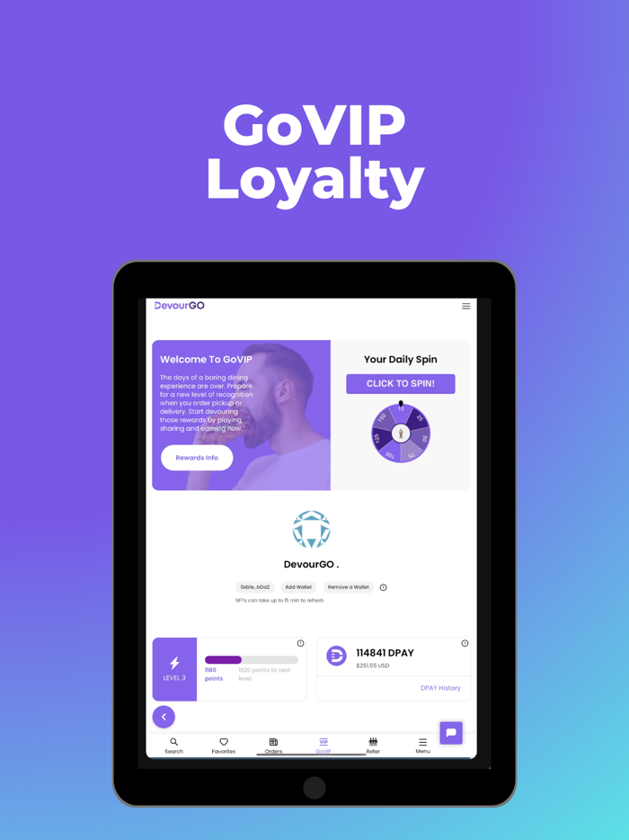 DevourGO Food Delivery