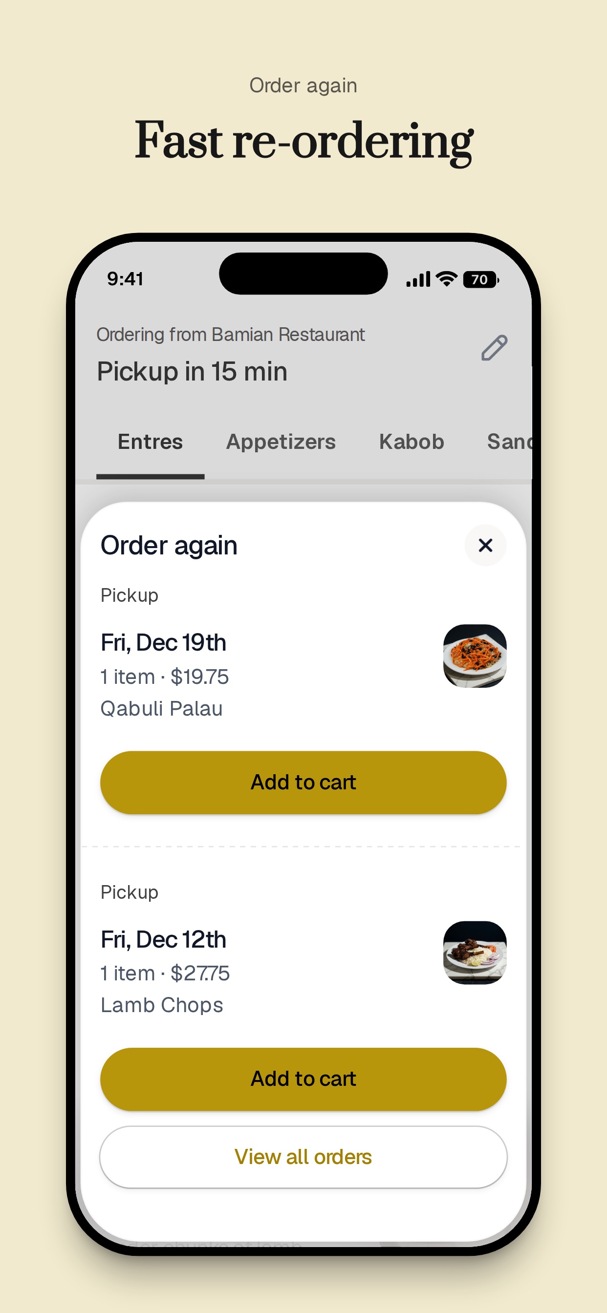 Screenshot 4 of Bamian Restaurant
