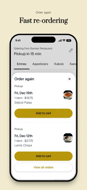 Bamian Restaurant screenshot 4
