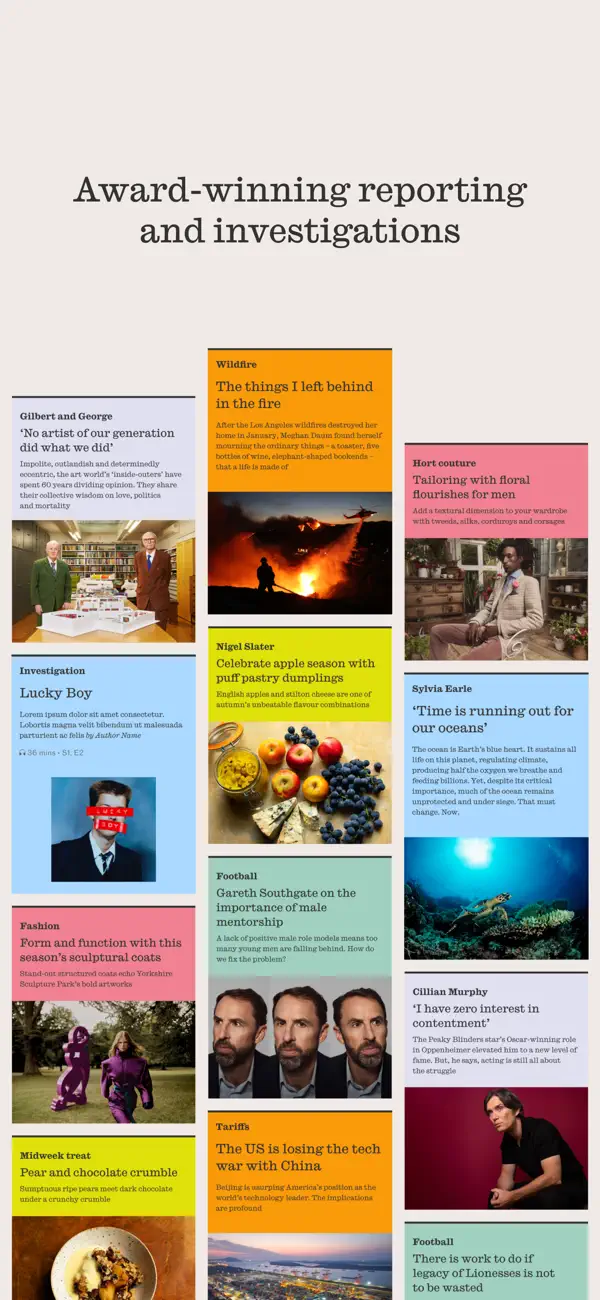 Screenshot #2 pour The Observer: News & podcasts