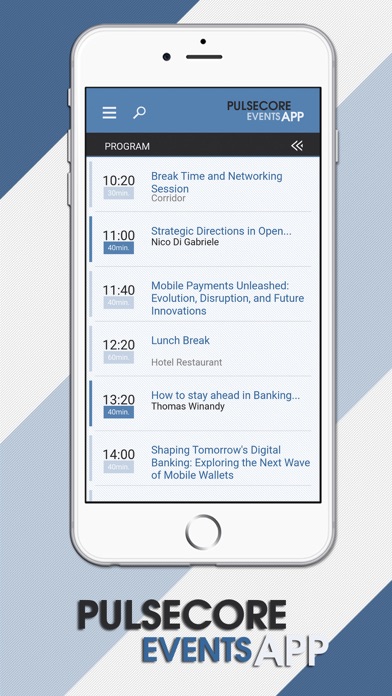 PulseCore Events Screenshot