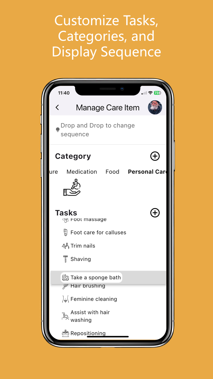 سجل الرعاية - Care Logger
