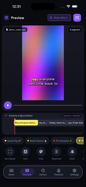 Submagic AI.- Video Subtitles screenshot 4