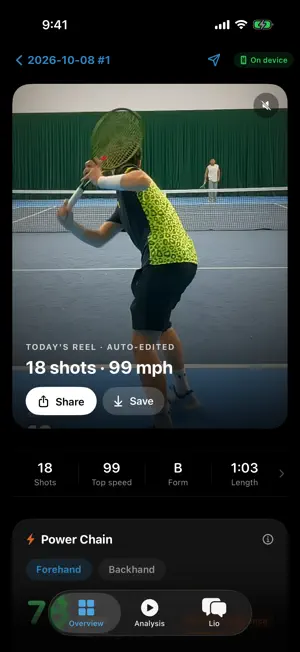 RallyAI: Tennis screenshot 2
