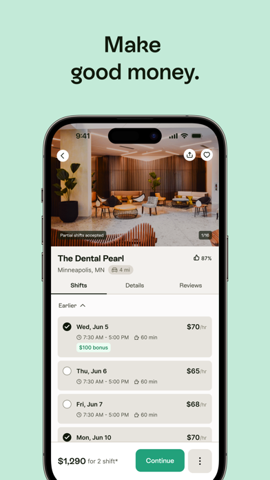 Teero - Dental Staffing Screenshot