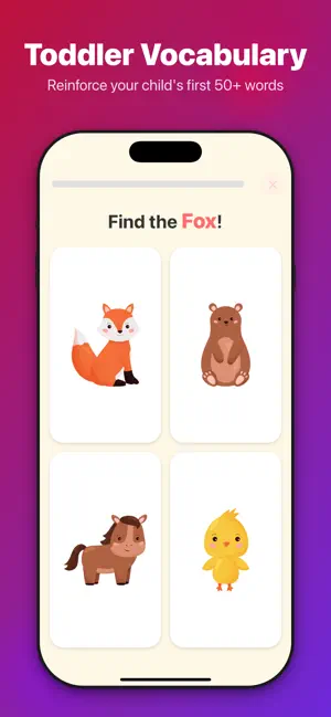 TinyWords - Toddler Vocabulary screenshot 1
