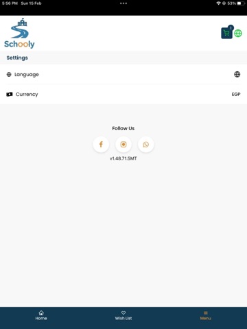 Schooly iPad screenshot
