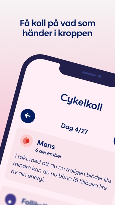 Libresse Menskalender Screenshot