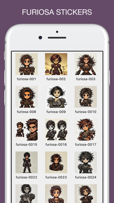Furiosa Emotes Stickers Screenshot
