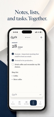 Cesca: Daily Planner Screenshot 2 of 5
