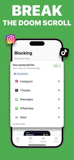 Screen Time Control: Spudy screenshot 1