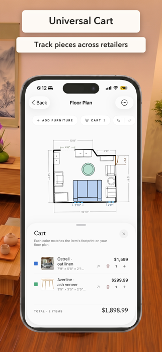 Roomantic: Furniture Planner Screenshot 3 of 4