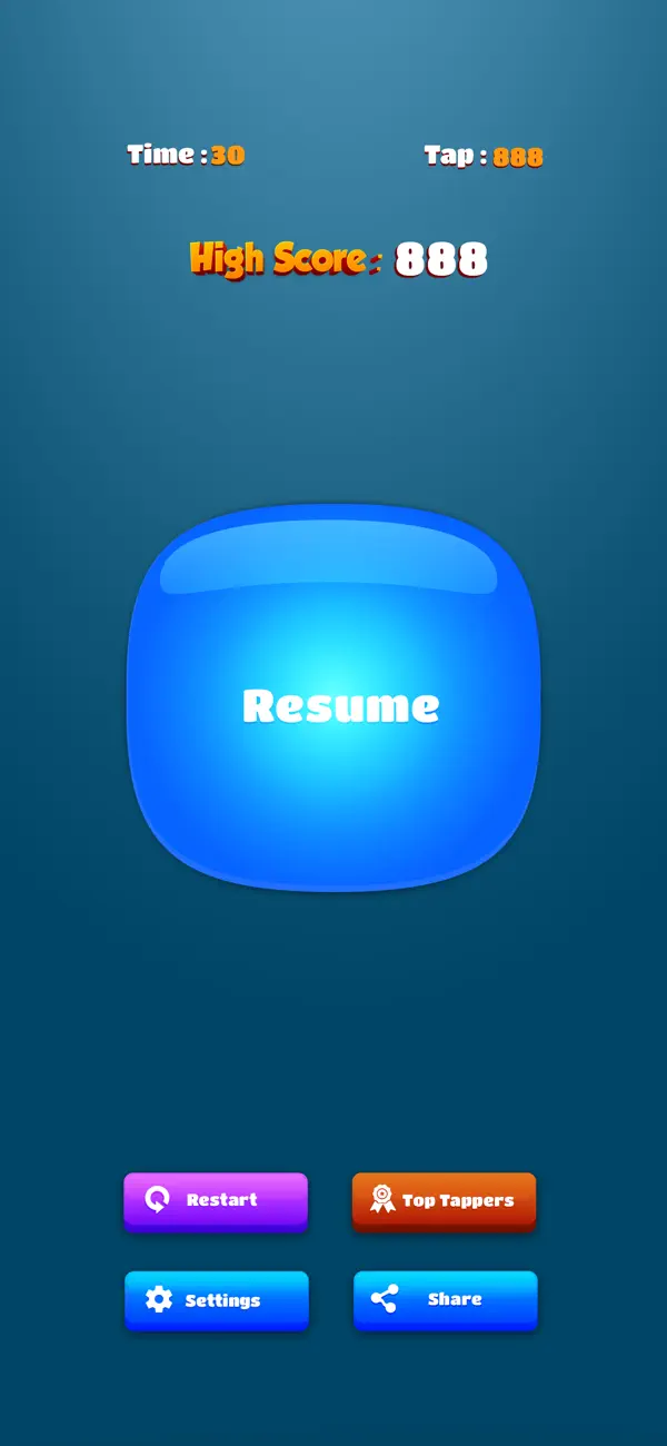 Screenshot #3 pour Speed Tapping Game