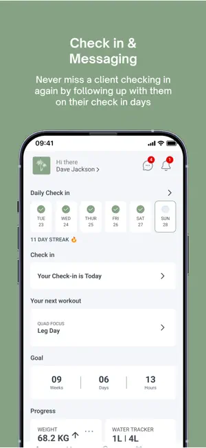 CONSISTENCY HEALTH & TRAINING screenshot 1