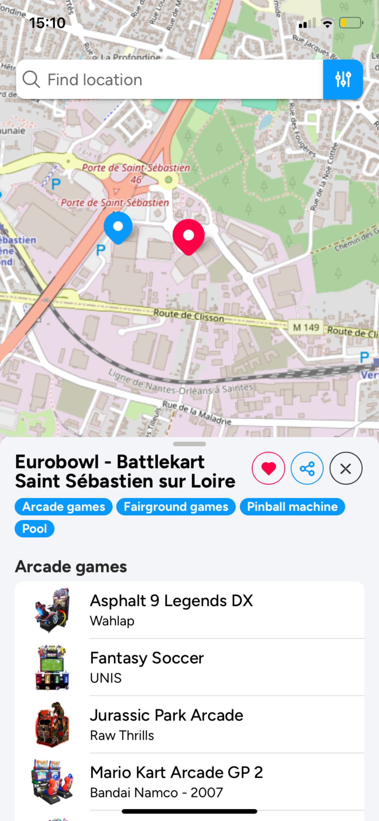 Insert Coin: Arcade Locator screenshot 2