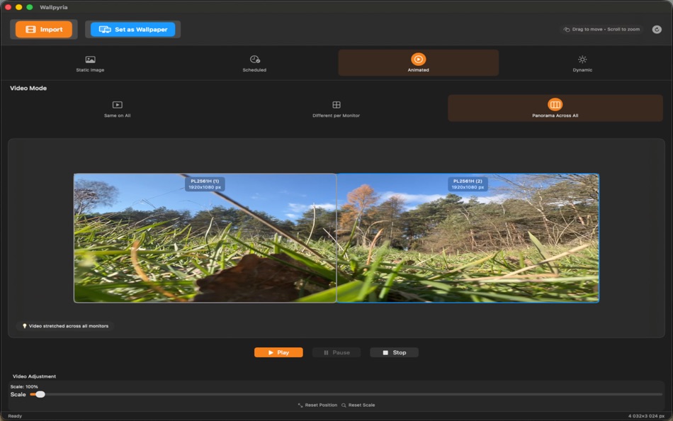 #3. Wallpyria (macOS) By: Micha Kolik