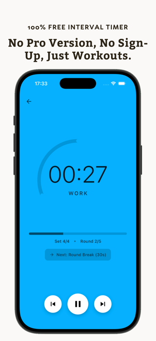 Pacelab Interval Timer Screenshot 1 of 5